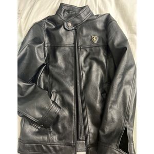 ferrari black jacket